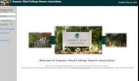 
							         Summer Wind Cottage Owners Association								  
							    