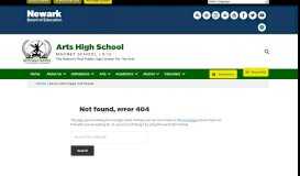 
							         Summer Youth Employment - Arts High School - Newark Public Schools								  
							    
