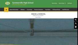 
							         Summerville High School / Homepage - Dorchester School District Two								  
							    