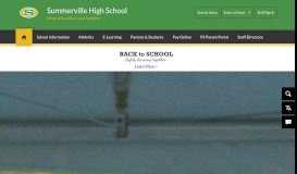 
							         Summerville High School / Homepage								  
							    