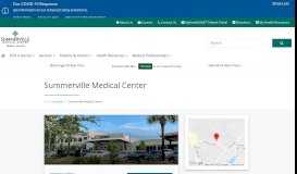 
							         Summerville Medical Center | Trident Health System								  
							    