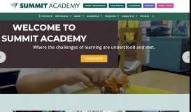 
							         Summit Academy | The Answer for Children Who Learn ...								  
							    