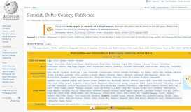
							         Summit, Butte County, California - Wikipedia								  
							    