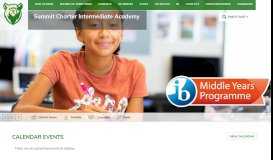 
							         Summit Charter Intermediate Academy / Homepage								  
							    
