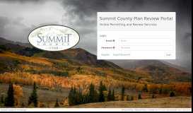 
							         Summit County Plan Review Portal - eProcess360								  
							    