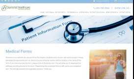 
							         Summit Healthcare Pain Clinic | Medical Forms								  
							    