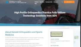 
							         Summit Orthopaedics and Sports Medicine | ADSC								  
							    
