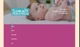 
							         Summit Pediatrics | Pediatrician for Lockport, Lewiston & Niagara Falls ...								  
							    