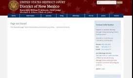 
							         Summons for Jury Service Information | District of New Mexico | United ...								  
							    