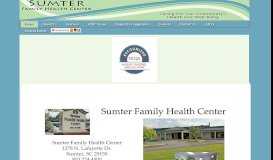 
							         Sumter Office - Sumter Family Health Center								  
							    