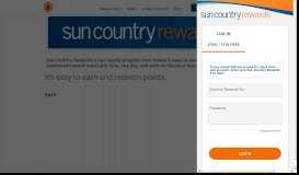 
							         Sun Country Rewards Loyalty Program - Sun Country Airlines ...								  
							    