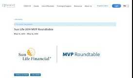 
							         Sun Life 2019 MVP Roundtable | Insurance Broker Software - Zywave								  
							    