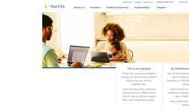 
							         Sun Life Financial | Global Corporate Website								  
							    