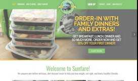 
							         Sunfare - Personalized, Healthy Meals Made Fresh and Delivered Daily								  
							    