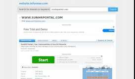 
							         sunhrportal.com at WI. SunHR Portal | Sun Communities ...								  
							    