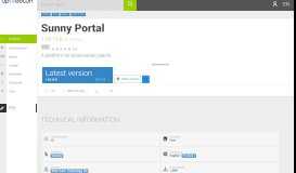 
							         Sunny Portal 1.05.15.R for Android - Download								  
							    