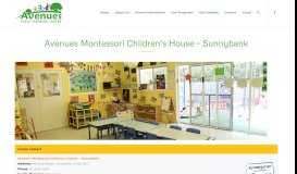 
							         Sunnybank – Montessori Children's House – Avenues Early Learning ...								  
							    