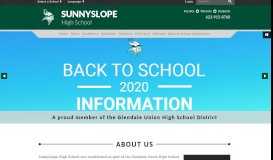 
							         Sunnyslope High School								  
							    