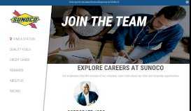 
							         Sunoco Careers & Employment | Apply Today | Sunoco								  
							    