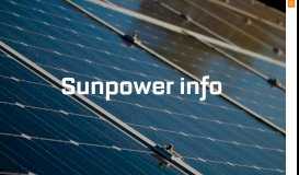 
							         Sunpower info - Axium Solar								  
							    
