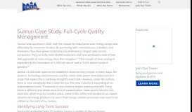 
							         Sunrun Case Study: Full-Cycle Quality Management - IBTS								  
							    