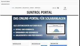 
							         Suntrol Portal								  
							    