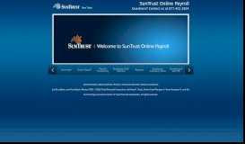 
							         SunTrust Online Payroll - SunTrust Bank								  
							    