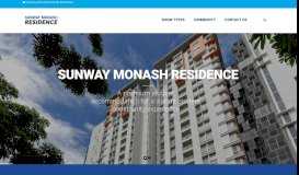 
							         Sunway Monash Residence | Sunway Education Group Residence								  
							    