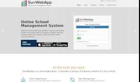 
							         SunWebApp - Sunday School Management System								  
							    