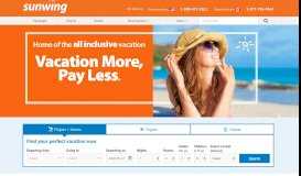
							         Sunwing.com: Last Minute Travel Deals | All inclusive ...								  
							    