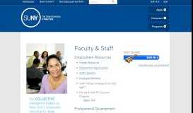 
							         SUNY Employee Services								  
							    