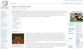 
							         Super 3D Noah's Ark - Wikipedia								  
							    