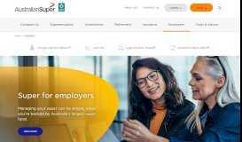 
							         Super For Employers & Businesses | AustralianSuper								  
							    