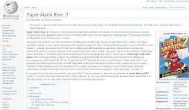 
							         Super Mario Bros. 2 - Wikipedia								  
							    
