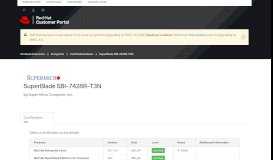 
							         SuperBlade SBI-7428R-T3N - Red Hat Customer Portal								  
							    