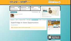 
							         SuperFridge In-Store Opportunities - StuckForStaff.us - Brand ...								  
							    