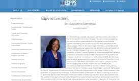 
							         Superintendent - Elizabeth City-Pasquotank Public Schools								  
							    