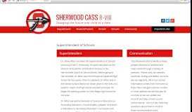 
							         Superintendent of Schools - SherwoodSD R-12								  
							    