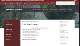 
							         Superior Court | Lowndes County, GA - Official Website								  
							    