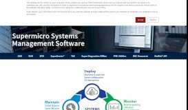 
							         Supermicro Server Management Utilities | Super Micro Computer, Inc.								  
							    