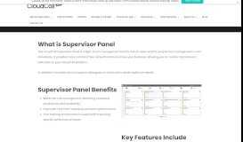 
							         Supervisor Panelv2 | CloudCall								  
							    
