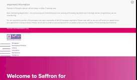 
							         Supplementary Documentation - Saffron for Intermediaries								  
							    