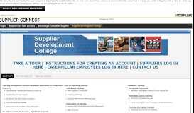 
							         Supplier Development College - Supplier Connect								  
							    