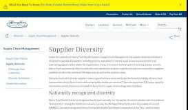 
							         Supplier Diversity | Henry Ford Health System - Detroit, MI								  
							    