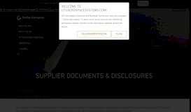 
							         Supplier Documents & Disclosures - UTC Aerospace Systems								  
							    