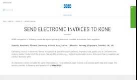 
							         Supplier e-invoicing - KONE Australia								  
							    
