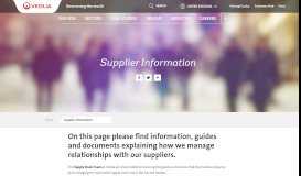 
							         Supplier Information | Veolia UK								  
							    