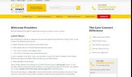
							         Supplier login | Care Connect | In Home Care Services | Aged Care ...								  
							    