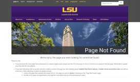 
							         Supplier - Louisiana State University								  
							    