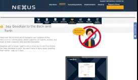 
							         Supplier Management - Nexus Systems								  
							    